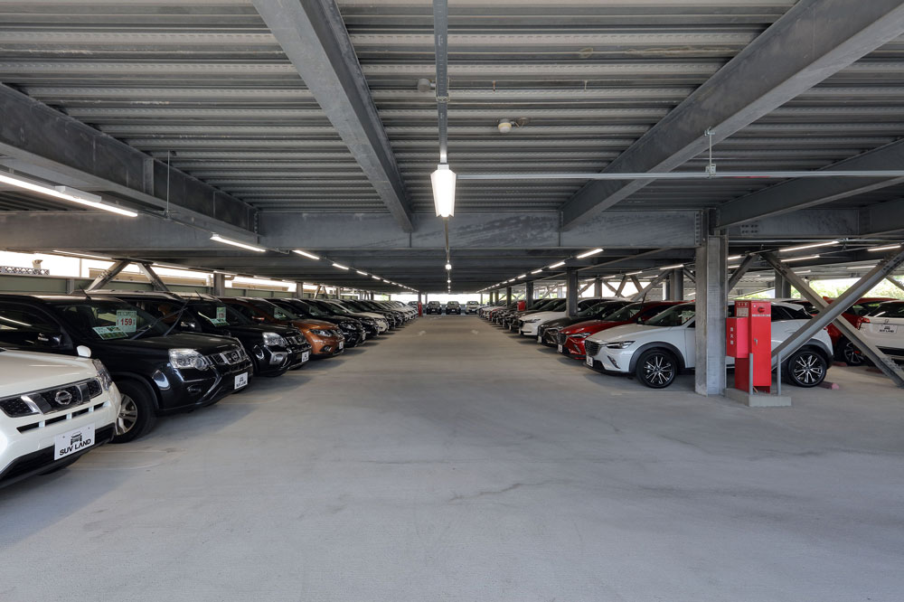 SUV LAND 堺の設計・建築工事 実例