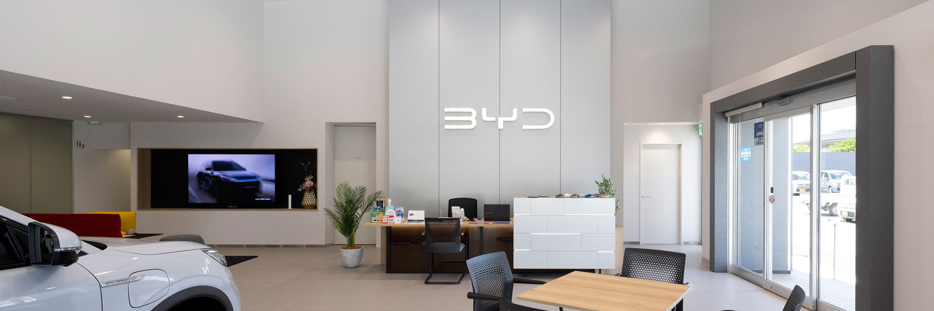 BYD AUTO 岐阜の設計・建築工事 実例