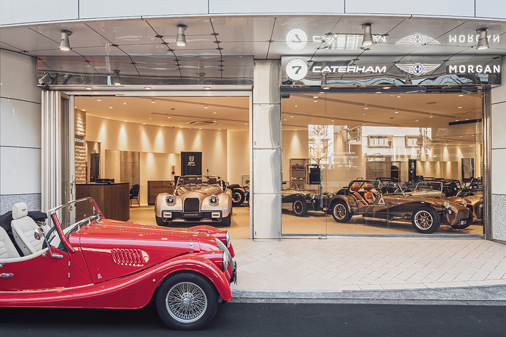 CATERHAM TOKYO/MORGAN CARS TOKYOの設計・建築工事 実例