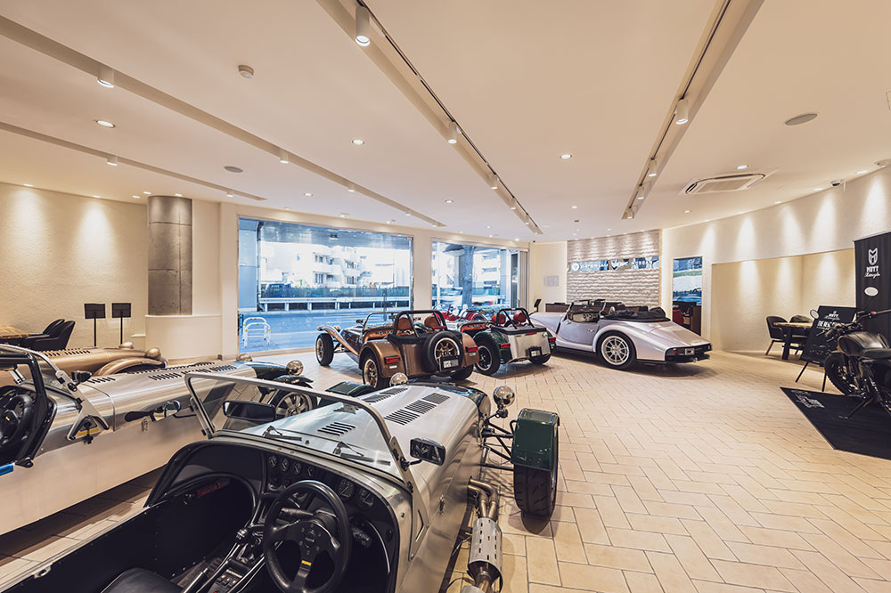 CATERHAM TOKYO/MORGAN CARS TOKYOの設計・建築工事 実例