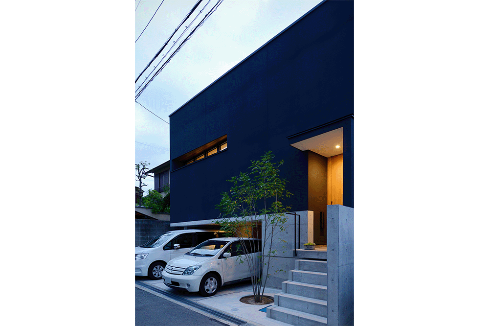 スキップフロア×ワンフロアの家の設計・施工 実例