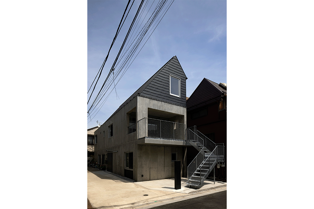 裏路地沿いの重層長屋の設計・施工 実例