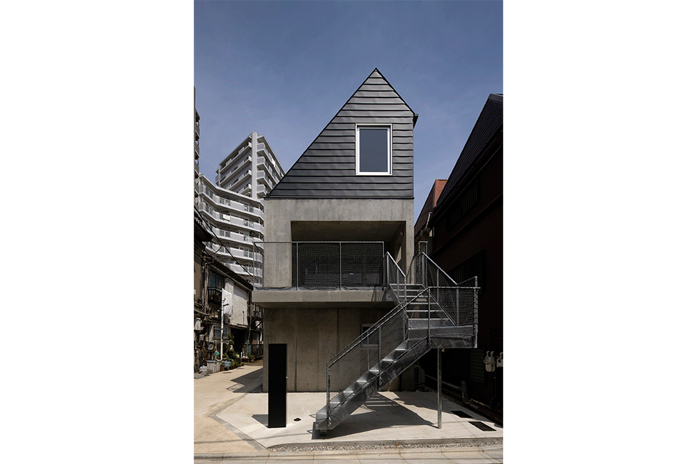 裏路地沿いの重層長屋の設計・施工 実例